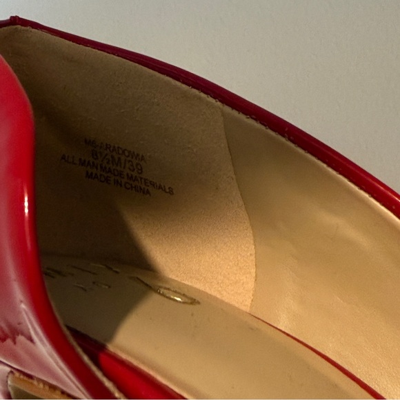 Mix No 6 Red Stilettos Size 8.5 - Picture 4 of 4